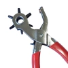 Simple leather goods punching tools, multi-specification integrated punching pliers, air hole button installation tools Application Scenario